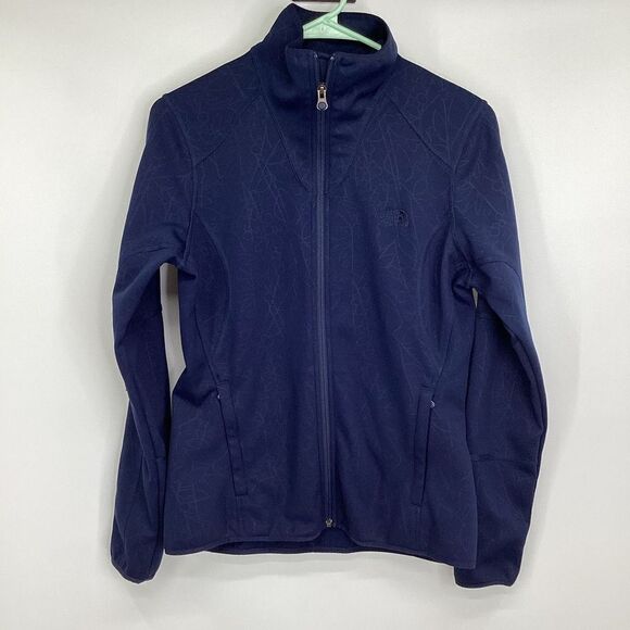 Ladies‎ The North Face Full Zip Jacket navy blue medium - Picture 1 of 8